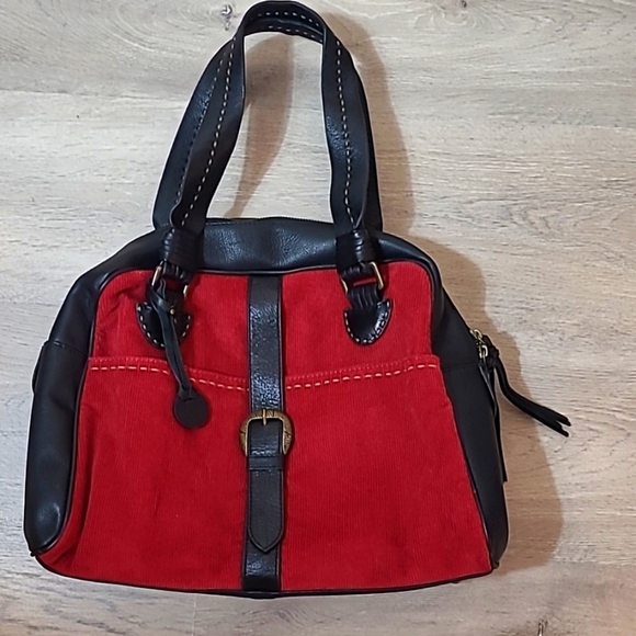 LouLou de la Falaise large red courderoy purse. Pristine like new condition. - Picture 1 of 10
